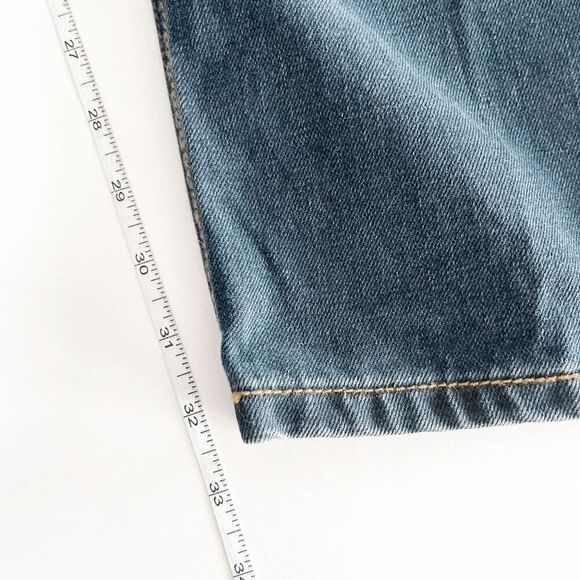 Parasuco Mens 5 Pocket Mid-Rise Straight Leg Jeans Medium Wash Blue Size 54 - Picture 10 of 10